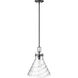 Barlon 1 Light 14 inch Matte Black Indoor Pendant Ceiling Light